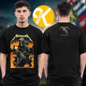 Metallica M72 London Exclusive Event Tee Night 1 At London Stadium In London UK On July 3 5 2026 Two Sided Unisex T-Shirt