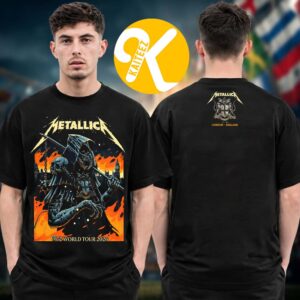 Metallica M72 London Exclusive Event Tee Night 2 At London Stadium In London UK On July 5 2026 Two Sided Unisex T-Shirt