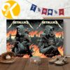 Metallica M72 London Exclusive Poster Night 2 At London Stadium In London UK On July 5 2026 Home Decor Poster Canvas Metallica M72 London Exclusive Poster Night 2 At London Stadium In London UK On July 5 2026 Home Decor Poster Canvas