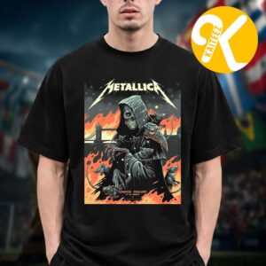 Metallica M72 London Night 1 Limited Edition Poster At London Stadium In London UK On July 3 5 2026 Unisex T-Shirt