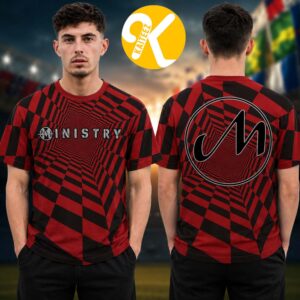 Ministry Merch Hate To Go Take Out Or Delivery Collection Checkered All Over Print T-Shirt