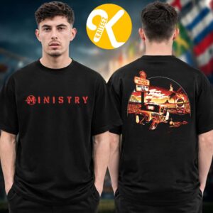 Ministry Merch Hate To Go Take Out Or Delivery Collection Hate To Go Diner Hotrod Two Sided Unisex T-Shirt