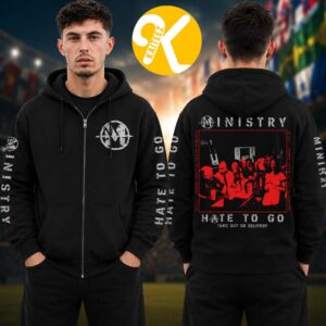 Ministry Merch Hate To Go Take Out Or Delivery Collection Hate To Go Zip Up Hoodie