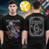 Motionless In White Merch The Sweat And Blood Tour 2026 Decades Tour Dates Horror Graphic Two Sided Unisex T-Shirt