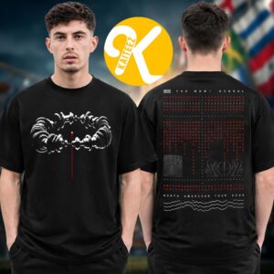 Muse Band Merch The Wow! Signal USA Tour 2026 Error Code Two Sided Unisex T-Shirt