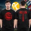 Muse Band Merch The Wow! Signal USA Tour 2026 Red Graphic Eyes Two Sided Unisex T-Shirt