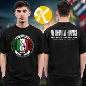 My Chemical Romance Firenze IT Exclusive Event Tee At Visarno Arena In Firenze IT On July 15 2026 Two Sided Unisex T-Shirt