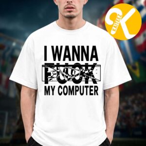 Ninajirachi Merch Dark Crystal V Tour 2026 I Wanna Fuck My Computer Unisex T-Shirt