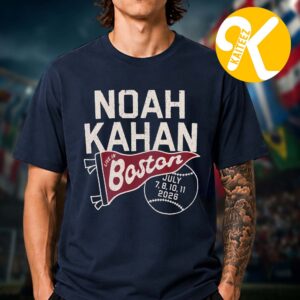 Noah Kahan Live In Boston Exclusive Merch The Great Divide Tour 2026 At Fenway Park In Boston MA On July 7 8 10 11 2026 Unisex T-Shirt