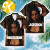 Obsession Merch Music Store Button Down Summer Hawaiian Shirt Obsession Merch Music Store Button Down Summer Hawaiian Shirt