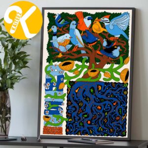 Phish Dry Goods Event Poster At South Twin Lakes In Noblesville Indiana On July 10 11 12 2026 Home Decor Poster Canvas
