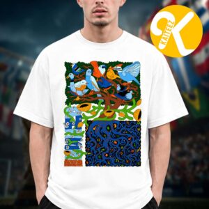 Phish Dry Goods Event Poster At South Twin Lakes In Noblesville Indiana On July 10 11 12 2026 Unisex T-Shirt