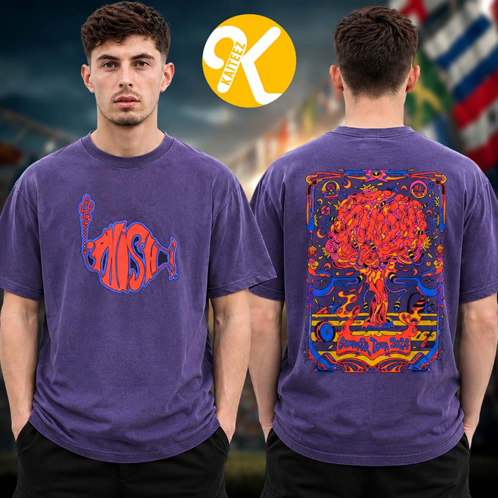 Phish Dry Goods Merch Summer Tour 2026 What’s Going Through Your Mind Two Sided Unisex T-Shirt Phish Dry Goods Merch Summer Tour 2026 What’s Going Through Your Mind Two Sided Unisex T-Shirt