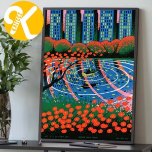 Phish Dry Goods New York NY Limited Poster Event 5 Nights At The Garden On July 22 24 25 27 29 2026 Art By Rooovie Home Decor Poster Canvas