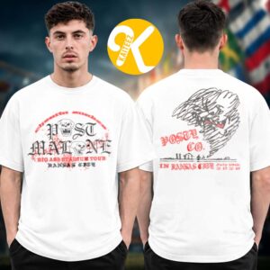Post Malone Kansas City Missouri Event Tee The Big Ass Stadium Tour 2026 At Kauffman Stadium In Kansas City Missouri On July 15 2026 Two Sided Unisex T-Shirt
