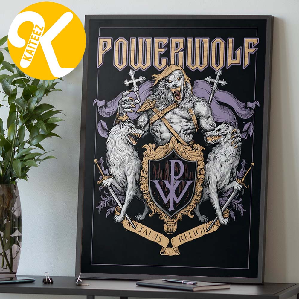 Powerwolf Merch Limited Art Print Medieval Home Decor Poster Canvas Powerwolf Merch Limited Art Print Medieval Home Decor Poster Canvas