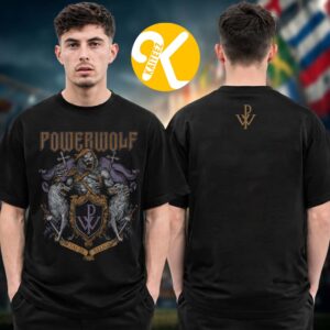 Powerwolf Merch Medieval Two Sided Unisex T-Shirt