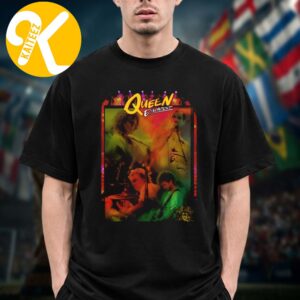 Queen Merch Budapest 40th Anniversary Photo Unisex T-Shirt