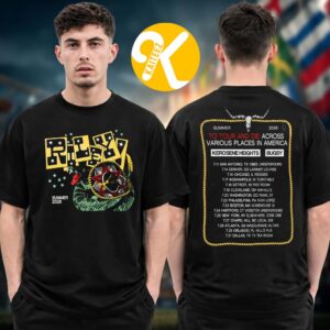 Riley The Band Summer Tour 2026 Merch Tour Dates Two Sided Unisex T-Shirt