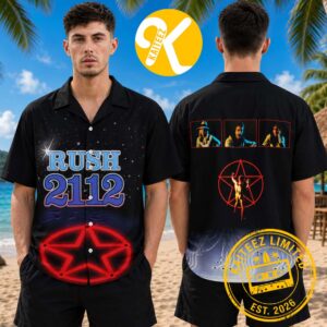 Rush 2112 Album Cover Summer Hawaiian Shirt