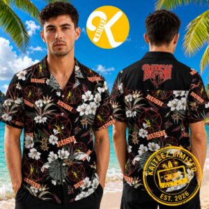 Rush Floral Spirit Of Radio Summer Hawaiian Shirt