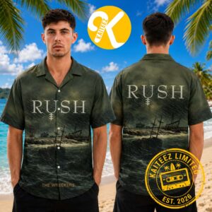 Rush The Wreckers The Singles Cover Summer Hawaiian Shirt