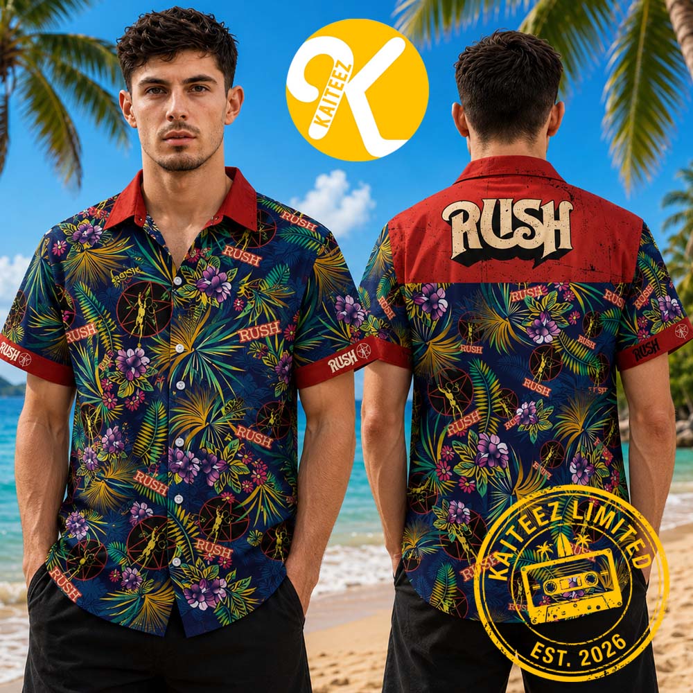 Rush Tropical Paradise Summer Hawaiian Shirt Rush Tropical Paradise Summer Hawaiian Shirt