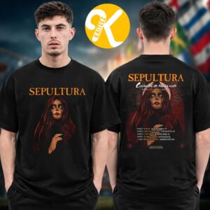 Sepultura Final Latin America Tour 2026 Tour Dates Two Sided Unisex T-Shirt