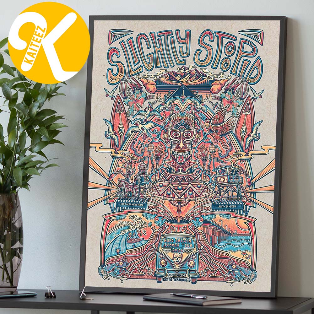Slightly Stoopid Buffalo NY Event Poster At Outer Harbor Live At Terminal B In Buffalo NY On July 24 2026 Home Decor Poster Canvas Slightly Stoopid Buffalo NY Event Poster At Outer Harbor Live At Terminal B In Buffalo NY On July 24 2026 Home Decor Poster Canvas