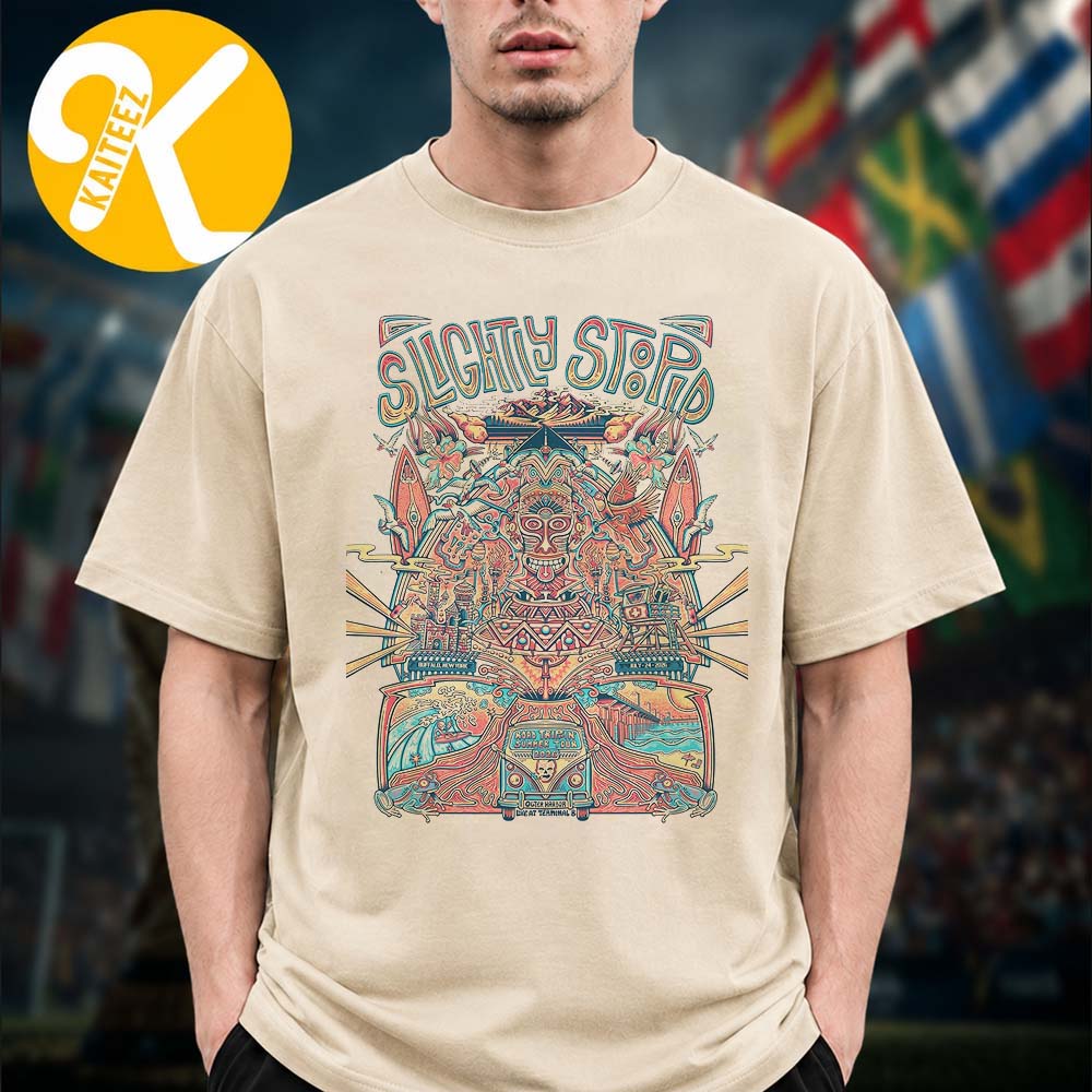 Slightly Stoopid Buffalo NY Event Poster At Outer Harbor Live At Terminal B In Buffalo NY On July 24 2026 Unisex T-Shirt Slightly Stoopid Buffalo NY Event Poster At Outer Harbor Live At Terminal B In Buffalo NY On July 24 2026 Unisex T-Shirt