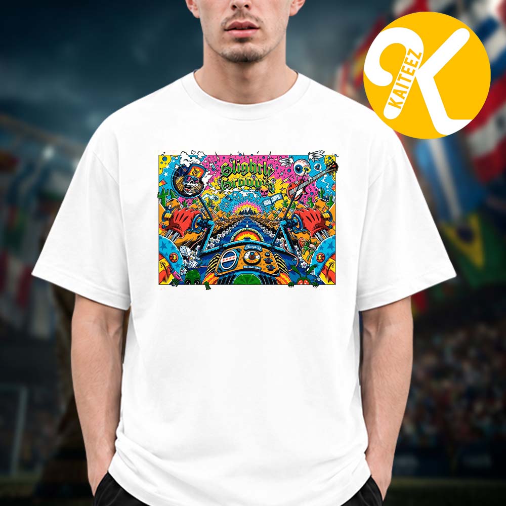Slightly Stoopid Chicago IL Event Poster At The Salt Shed In Chicago IL On July 26 2026 Unisex T-Shirt Slightly Stoopid Chicago IL Event Poster At The Salt Shed In Chicago IL On July 26 2026 Unisex T-Shirt