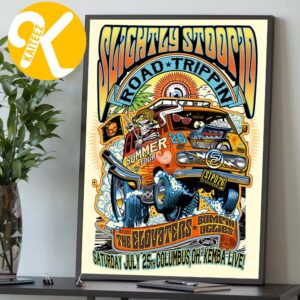 Slightly Stoopid Columbus OH Event Poster At Kemba Live! In Columbus OH On July 25 2026 Home Decor Poster Canvas