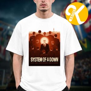 System Of A Down Event Poster Berlin DE At Olympiastadion In Berlin DE On July 8 2026 Unisex T-Shirt