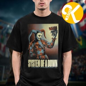 System Of A Down Event Poster Dusseldorf Germany At Open Air Park Dusseldorf In Dusseldorf DE On July 10 2026 Unisex T-Shirt