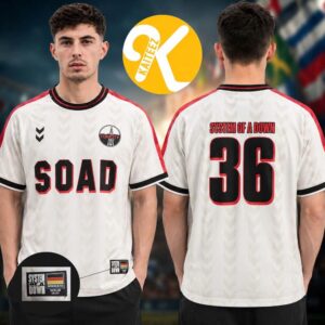 System Of A Down Exclusive Germany Pop Up Shop Merch White Football Jersey