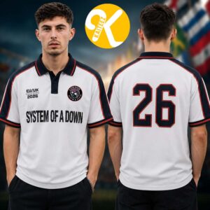 System Of A Down Exclusive Jersey London UK At Tottenham Stadium In London UK On July 13 15 2026 Polo Jersey