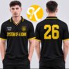 System Of A Down Berlin DE Exclusive Polo Jersey Shirt System Of A Down Berlin DE Exclusive Polo Jersey Shirt