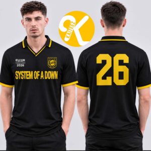 System Of A Down Milano IT Exclusive Vneck Polo Jersey