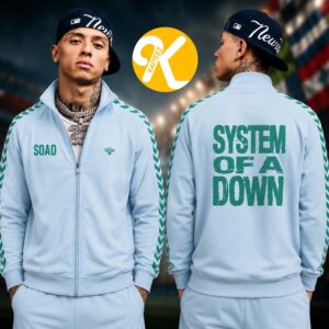 System Of A Down SOAD London England 2026 Pop Up Exclusive Merch July 13 15 2026 Blue Zipper Jacket