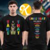 Take That Merch The Circus Live Us Tour Dates 2026 Admat Two Sided Unisex T-Shirt