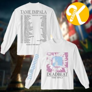 Tame Impala Deadbeat Tour 2026 Merch Unisex Longsleeve Shirt