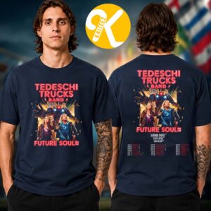 Tedeschi Trucks Band Future Soul Tour 2026 Tour Dates Two Sided Unisex T-Shirt