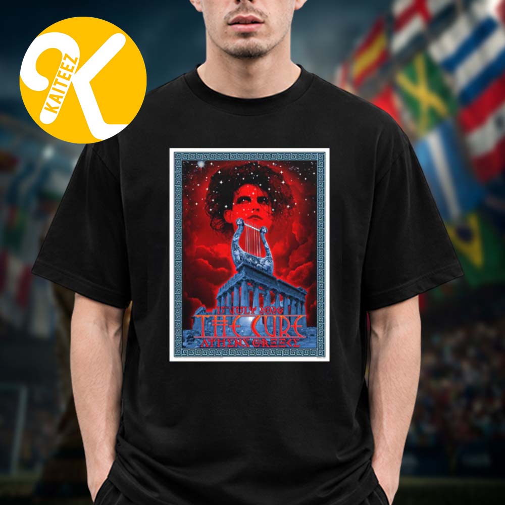 The Cure Merch Athens 2026 Event Unisex T-Shirt The Cure Merch Athens 2026 Event Unisex T-Shirt