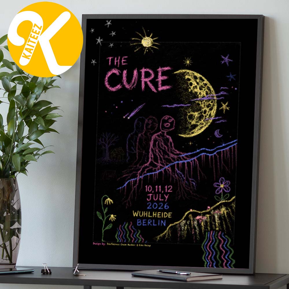 The Cure Merch Exclusive Berlin Weekend Event Poster The Cure Merch Exclusive Berlin Weekend Event Poster