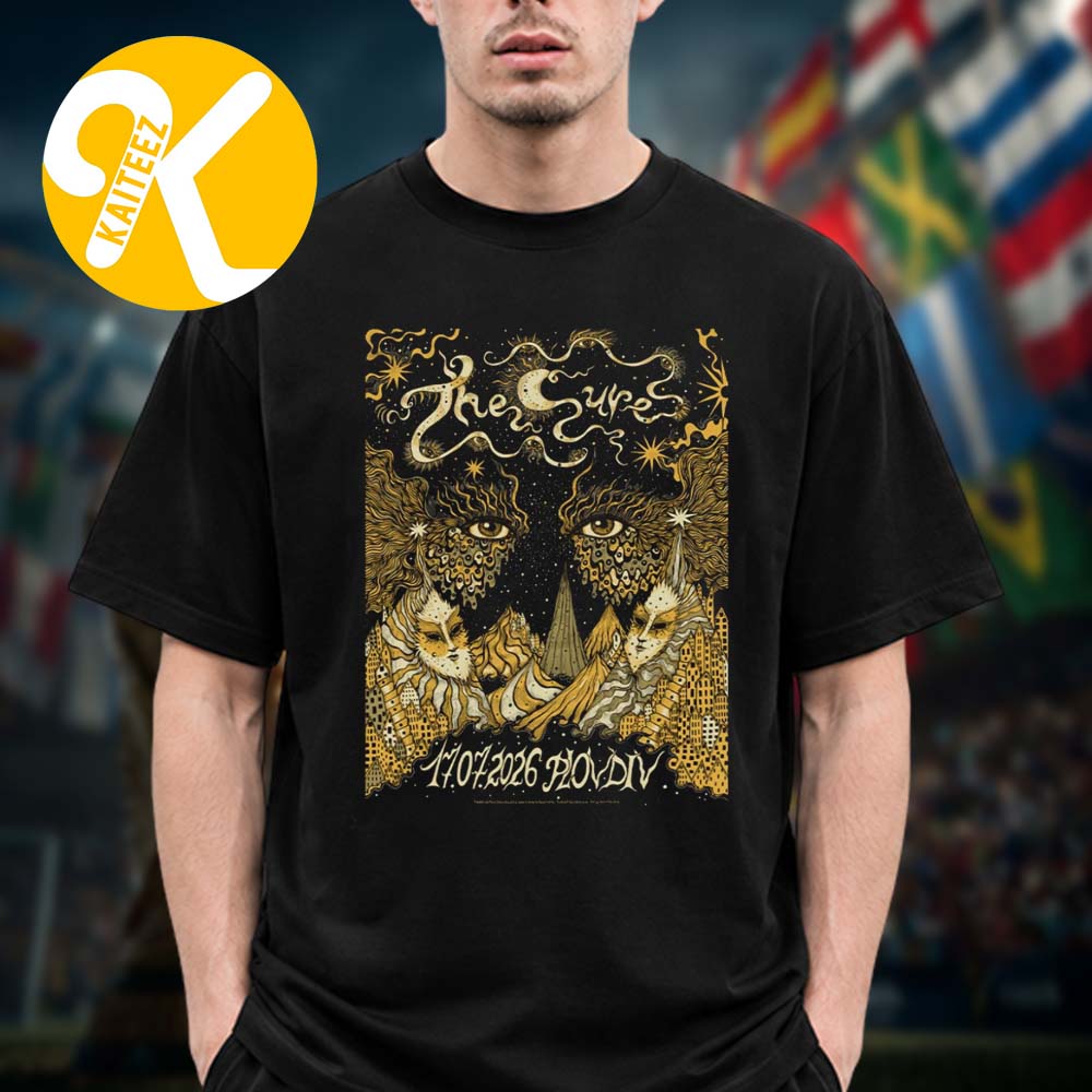 The Cure Merch Plovdiv 2026 Event Unisex T-Shirt The Cure Merch Plovdiv 2026 Event Unisex T-Shirt