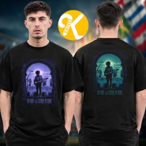 The Cure Nimes FR Event Tee Night 1 And 2 At Festival De Nimes In Nimes FR On July 24 25 2026 Two Sided Unisex T-Shirt