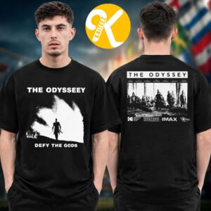 The Odyssey Merch Defy The Gods Two Sided Unisex T-Shirt