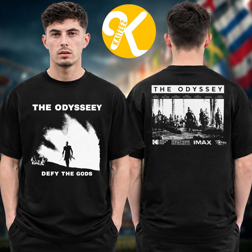 The Odyssey Merch Defy The Gods Two Sided Unisex T-Shirt The Odyssey Merch Defy The Gods Two Sided Unisex T-Shirt