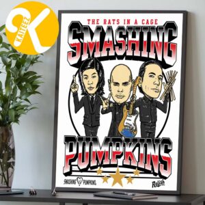 The Smashing Pumpkins Chicago Pop Up Merch Exclusive Collab Smashing Pumpkins x Relish Home Decor Poster Canvas