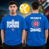 The Smashing Pumpkins Chicago Pop Up Merch Exclusive Collab Baseman Navy Unisex T-Shirt